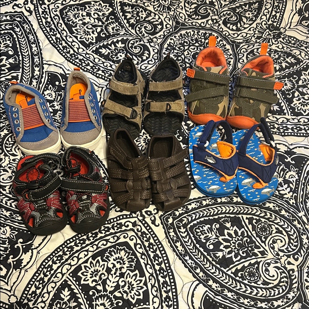 Baby Boy Shoe Bundle Size 4